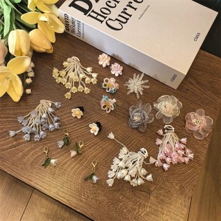 1 Chiếc Lily Của Thung Lũng Dây Quyến Rũ Trang Trí Camellia Ngọc Trai Hoa Charm Khóa DIY Phụ Kiện Cho Giày Thể Thao