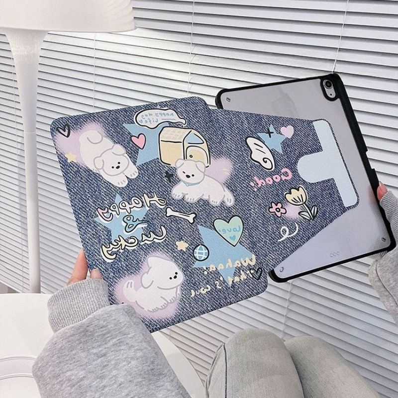 Ốp Lưng Máy Tính Bảng Cho Samsung Galaxy Tab A7 lite S9plus / s10plus 12.4inch Tab A9 Plus S7plus / S8plus S10ULTRA Tab S6 lite 10.4inch S9 FE + Kiểu Sách Xoay Có Giá Đỡ Bút Chì
