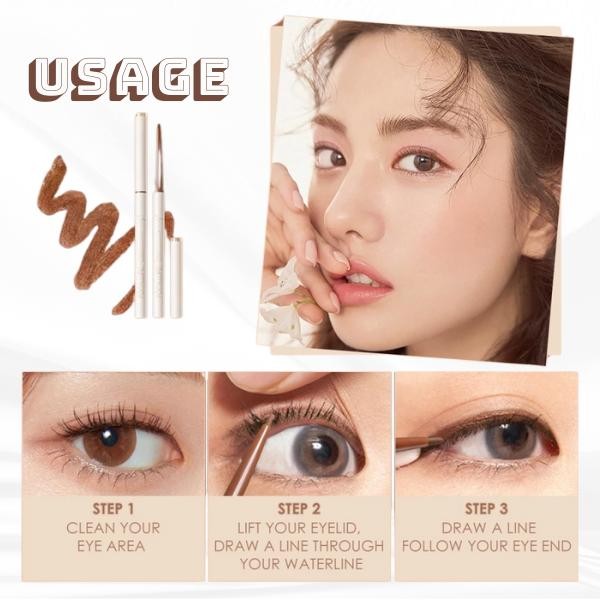 Chì Kẻ Mắt FOCALLURE FA243 Siêu Mảnh 1.7mm Dạng Gel Đầu Mỏng Chống Thấm Nước Dễ Sử Dụng Lâu Trôi 1g
