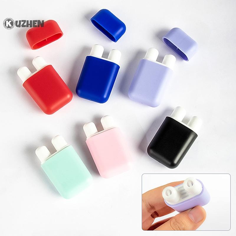 KUZHEN 10 Chiếc Ống Hít Nhựa Trong Suốt Thiết Kế Hai Lỗ Tránh Ngủ Rỗng HOT