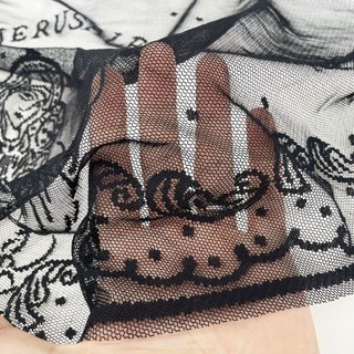 Khăn Ren MERIGGIARE, Thêu Mỏng Foulard Bandana, Màu Trơn Rỗng Khăn Trùm Đầu Cho Nữ