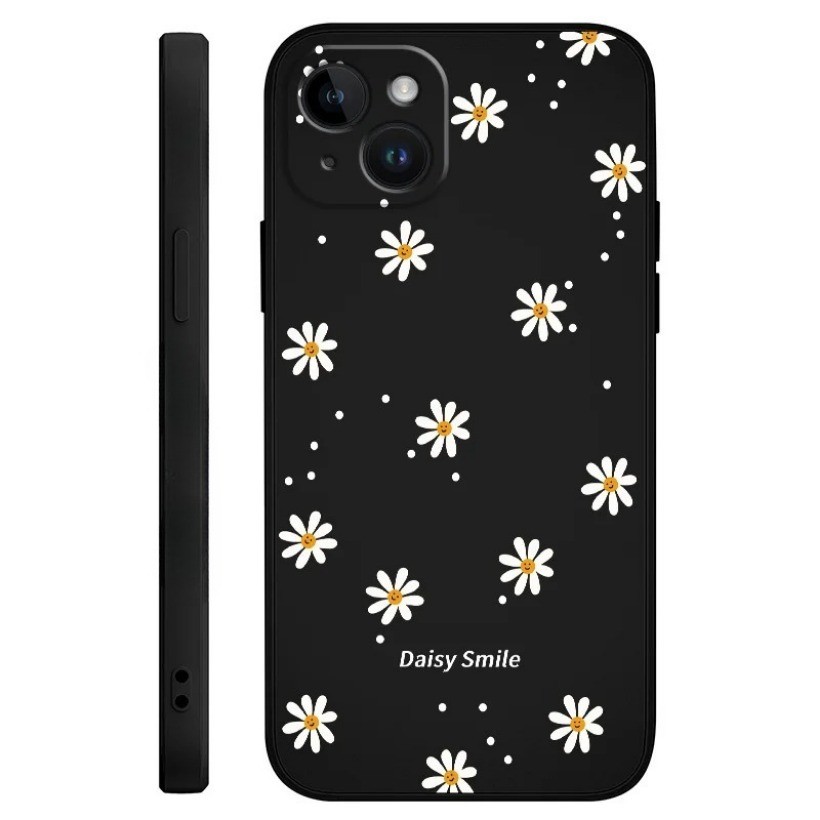 Ốp Điện Thoại Hoa Daisies Cho Samsung A56 A24 A25 A34 A54 A22 A32 A52 A52S A72 A21S A31 Ốp Lưng Silicon Mềm Chống Sốc