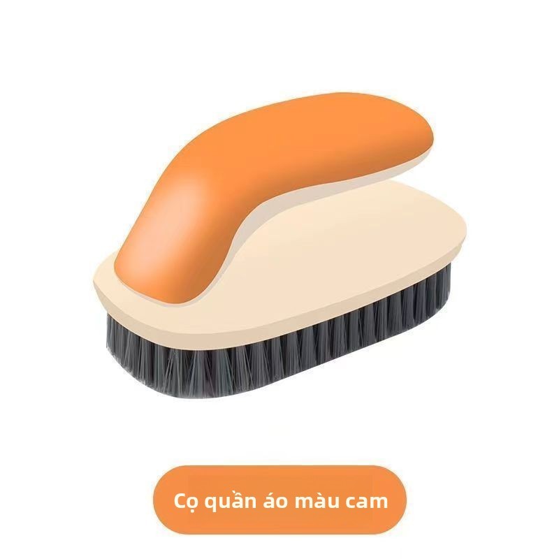 Product image Bàn chải giày lông mềm, công cụ giặt giũ quần áo gia đình, bàn chải đặc biệt không làm hỏng, bàn chải giày đa chức năng Cam [Bàn chải quần áo]