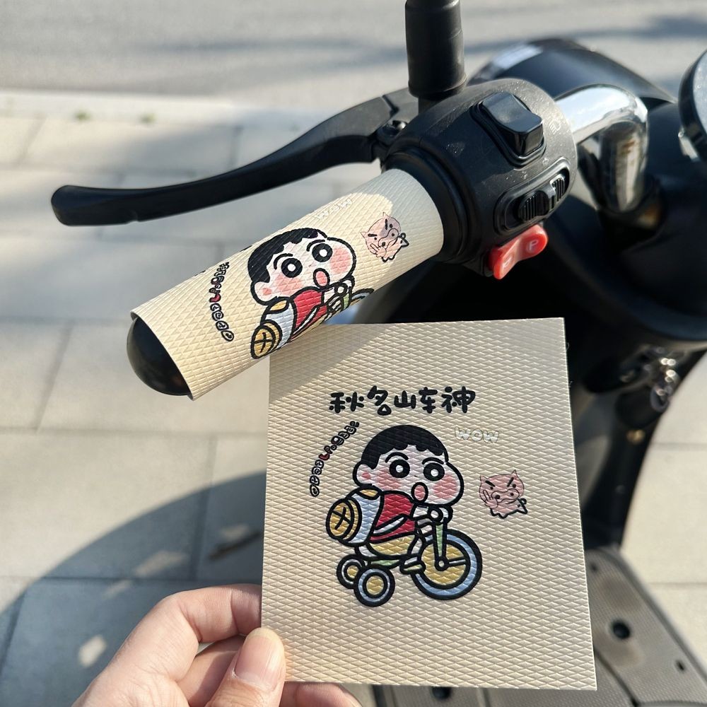Xe Đạp Điện Tay Cầm Bao Xe Máy Tay Cầm Miếng Dán Chống Trượt Da Tay Cầm Miếng Dán Cho Xe Đạp Leo Núi