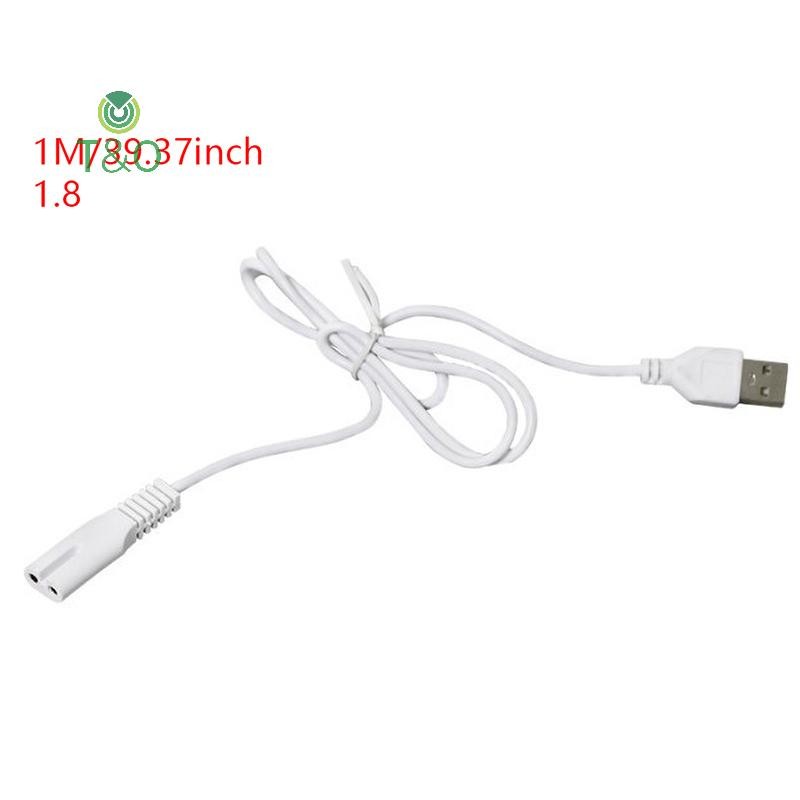 [T & O-t] Dây sạc cáp USB Bộ đồ lỗ đồng 5V đèn pin cạo râu dây tóc Lỗ đơn 1.8 [mới]