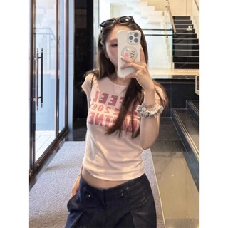 áo thun baby tee áo girl phố áo hồng fashion  mùa hè  áo phông cotton 100%  Eleclassm