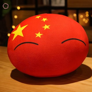 Gối ôm/Gối ngủ/Đồ chơi sang trọng Kawaii hình bóng chày, nhồi bông mềm mại, nhiều mẫu cờ