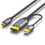 Cáp chuyển đổi Niki USB Type C sang cáp 4K 60Hz Hỗ trợ cảm ứng Cáp đực sang Type C cho màn hình