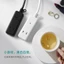 Ổ cắm điện mini màu trắng và đen, di động, để bàn cạnh giường, uốn cong phẳng, hai ổ cắm, bộ chuyển đổi đa chức năng, sạc N8XL