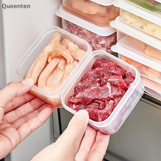 Queenten Hộp Đựng Thực Phẩm Tủ Đông Thịt Hộp Bảo Quản Cấp Thực Phẩm Hộp Bảo Quản Nhỏ Hộp Bảo Quản Phụ Kiện Nhà Bếp QT