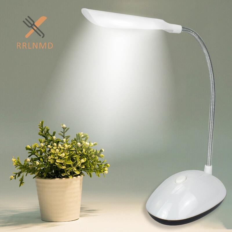 Đèn LED Mini RRLNMD Xoay 360 độ Bảo vệ mắt Đèn bàn Ký túc xá di động Đèn đọc sách Bàn đầu giường Đèn trang trí MỚI