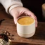 DONOVANQQ Vintage Cốc Cà Phê, Retro Tối Giản Trà, Đồ Uống Gốm Phong Cách Nhật Bản Cốc Espresso Khách Sạn