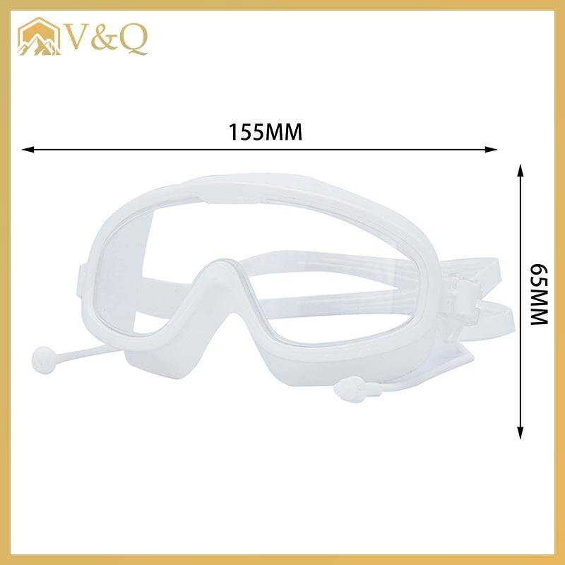 Littleloves1 2025 Kính bơi khung lớn cho người lớn và trẻ em - Chống sương mù, Chất lượng cao, Anti-fog, Swim Gear EN