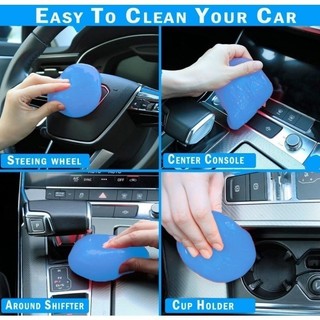 Gel làm sạch bụi bẩn ô tô đa năng - Bàn phím máy tính xách tay tự động Loại bỏ bụi Slime