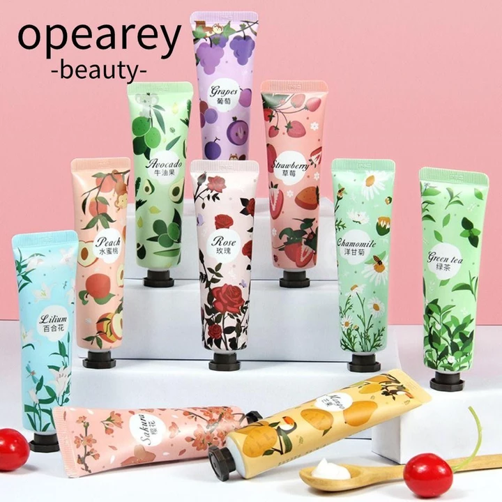 Kem dưỡng tay OPEAREY, Kem dưỡng tay thơm cây trái cây hấp thụ nhanh, Sửa chữa tay di động Kem dưỡng ẩm chống mồ hôi Chăm sóc da tay