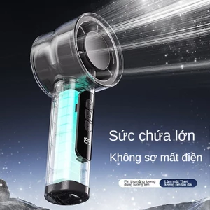 Quạt Nhỏ USB Gió Lớn Quạt Nhỏ Tốc Độ Cao Yên Tĩnh Ký Túc Xá Sinh Viên Mini Cầm Tay Sạc Di Động