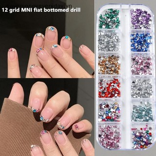 [savemoneyeveryday] 12 Lưới Móng Tay Kim Cương Giả Mặt Sau Phẳng Làm Đẹp Móng Tay Diy Trang Trí 3d Làm Móng Tay Nghệ Thuật Trang Trí Cho Bé Gái [vn]
