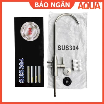 Vòi Ion Kiếm 304 máy lọc nước, vòi cổ thấp cổ cao dùng cho máy lọc nước điện giải Ion Kiềm