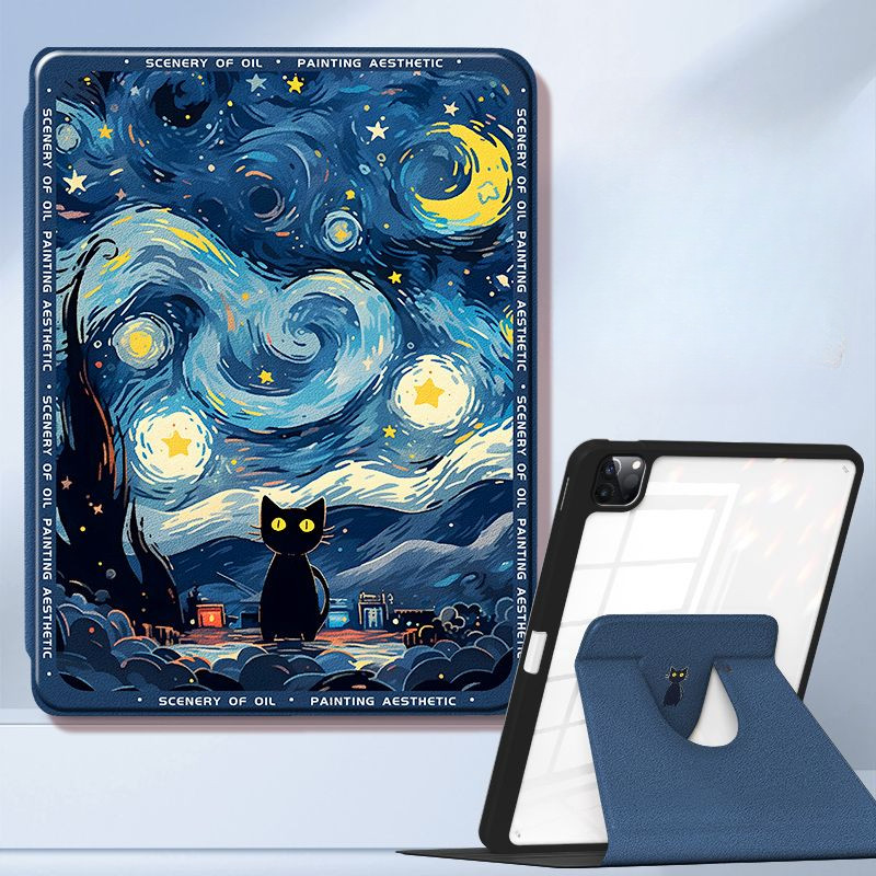 Ốp Lưng Máy Tính Bảng Cho Samsung Galaxy Tab S6 lite 10.4inch S10ULTRA S9plus / s10plus 12.4inch S7plus / S8plus Tab A7 lite Tab A9 Plus S9 FE + Kiểu Sách Xoay Có Giá Đỡ Bút Chì
