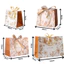 Túi giấy Happy Times trắng cam TU69 đựng quà sinh nhật, sự kiện, đồ lưu niệm cho bạn bè người thân