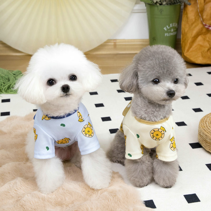 【Ready Stock】 2025 New Pet Clothing Dog Clothes New Pet Clothes Four-Legged Smile Four-Legged Sweater 524w