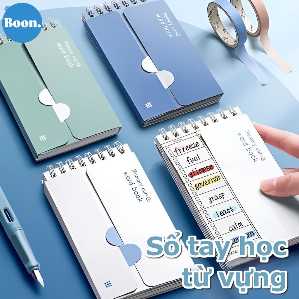 Sổ Học Từ Vựng SổTay Học Ngoại Ngữ Tiếng Anh Hàn Trung 80 Trang Word ...