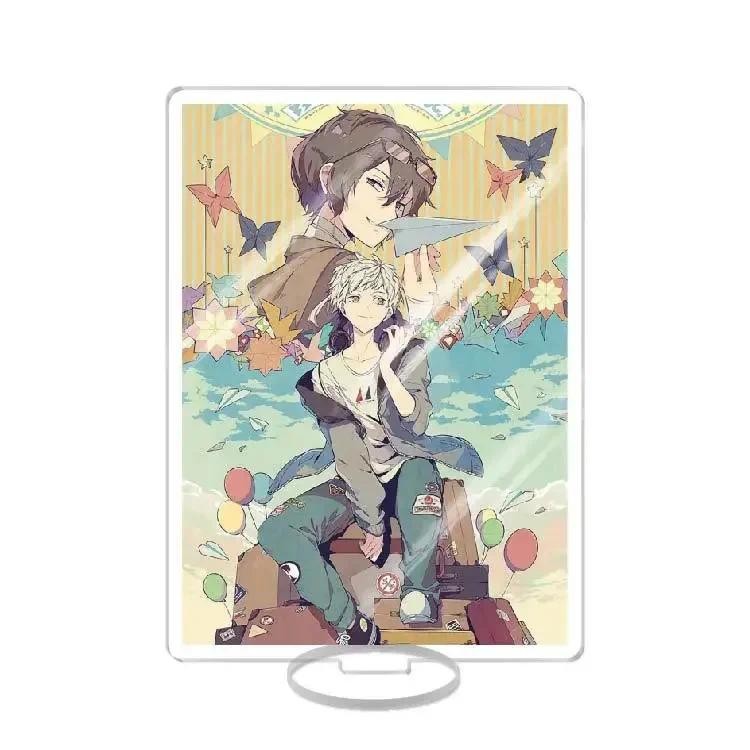 Sonsoke Acryl-Standfigur – Dazai Osamu & Ryunosuke Akutagawa – 15 Cm – Perfekt Für Cosplay, Deko & Sammlungen