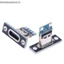 10 Cái 2Pin 4Pin Type C USB 3.1 Ổ cắm Type-C có tấm cố định vít - Cổng sạc Jack kết nối nữ - Phụ kiện điện thoại di động Bộ