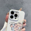 Ốp lưng iPhone hình gấu cho 16 15 14 13 12 11 Pro Pro Max 6S 7 8 Plus X XR XS Max SE 2020 2022 Ốp lưng TPU mềm XK002CYK
