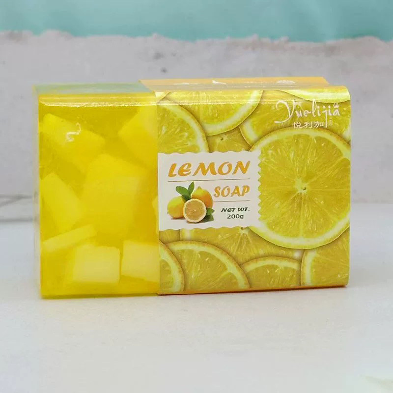 ✨Yuejiali Nhiều Màu Sắc Trong Suốt Pudding Trái Cây Xà Phòng Xà Phòng Tay Xà Phòng Nho Tắm Lưu Niệm 25.5.26