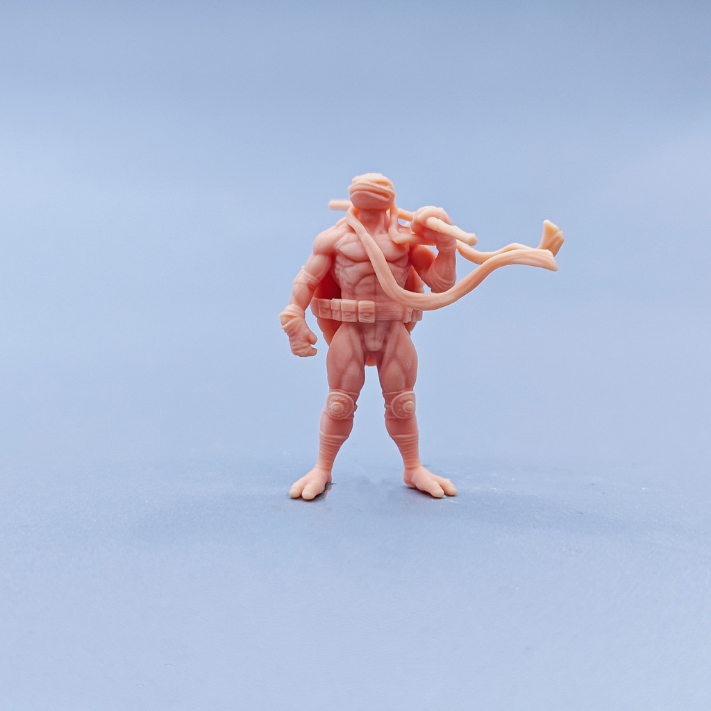 [Uh Hum Model] Búp bê 1: 64 1: 43 Mô hình màu trắng thu nhỏ Ninja Thần ...