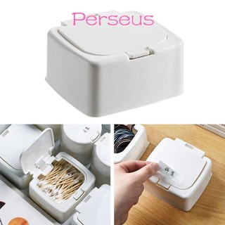 Hộp Bảo Quản MEGOCE, Hộp Đựng Bông Bằng Nhựa Pop Loại Cửa Sổ, Mini Đôi Lưới Sắp Xếp Phụ Kiện Tóc Lớp
