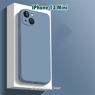 [Phong cách mới] Dành cho IPhone 13 Mini Cover Silicone Full Case Vỏ điện thoại màu trơn cổ điển Vỏ chống bẩn