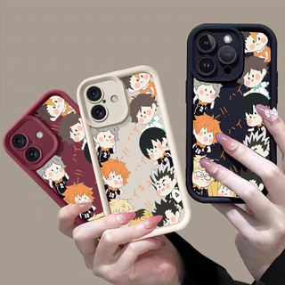 Ốp Điện Thoại Cho Xiaomi POCO X7 Pro Redmi 14C 12 13 12C 10C 13C A3 A1 A2 Plus 8 9 9C 9A 9T 10C 10 Turbo 4 Ốp Lưng Haikyuu Hoạt Hình Anime In Dễ Thương Mềm Chống Sốc