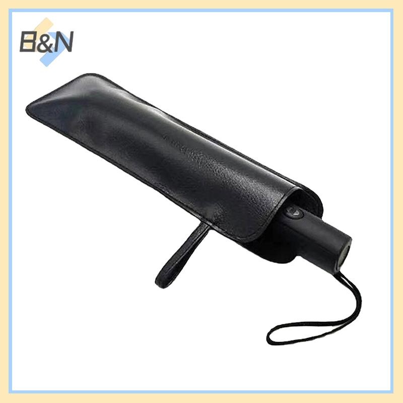 B & N Da Đen Bao Da Ô Di Động Chống Thấm Nước Ô Lưu Trữ Túi Đựng Nước Thấm Hút Túi Ô Siêu Mịn.