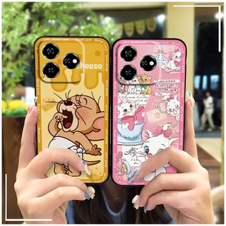 Ốp Mềm Chống Sốc Ốp lưng ZTE Blade V60 4G / Axon60 4G Bọc Toàn Bộ Mặt Sau Graffiti Chống Thấm Nước Bền Bảo Vệ TPU Silicon Chống Bụi Bẩn Thiết Kế Thời Trang Dễ Thương