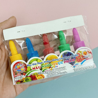 Màu Nước Thực Phẩm Thiên Thành Tạo Màu Thực Phẩm Trong Chế Biến Siro, Bánh, Mứt, Kẹo
