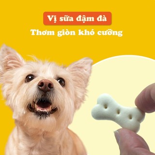 Bánh Quy Hương Sữa Cho Chó Mọi Lứa Tuổi Hỗ Trợ Duy Trì Sức Khỏe Đường Ruột - 160gr