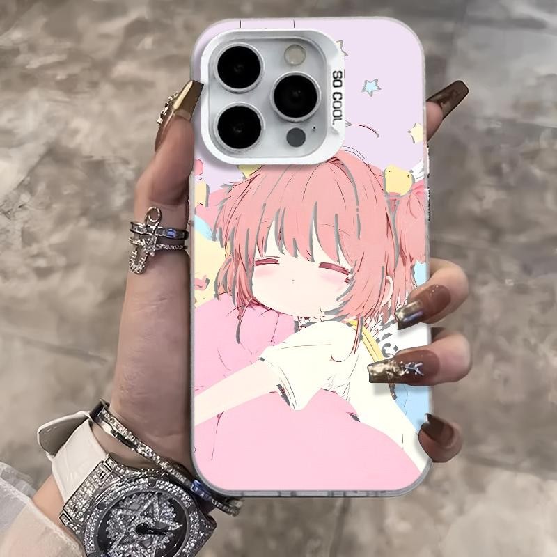 Ốp Lưng iPhone Họa Tiết Sakura (Cardcaptor) Công Nghệ IMD Chống Trầy Xước | Tương Thích iPhone 16/15/14/13/12/11 Pro Max