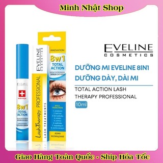 Tinh Chất Dưỡng Mi Eveline 8in1 Total Action Lash Therapy Professional 10ml của Nga