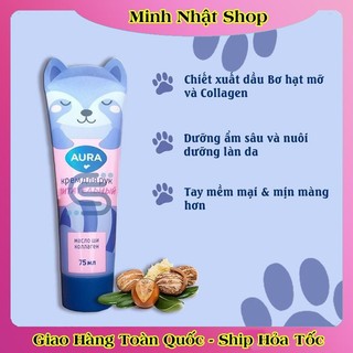 [DATE MỚI] Kem tay Aura Nga 75ml giúp dưỡng ẩm, mềm mịn