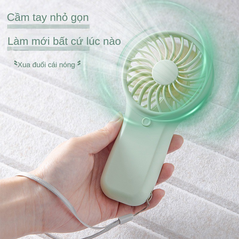 Mới Di Động Quạt Nhỏ Sinh Viên Ký Túc Xá Mini Cầm Tay Quạt Nhỏ Quà Tặng Bỏ Túi Quạt Cầm Tay