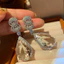 Handmade Hàn Quốc Phong Cách Mới Thời Trang Zircon Nhẹ Sang Trọng Bông Tai Thanh Lịch Bán Buôn