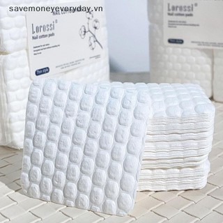 [savemoneyeveryday] 200 / 500 Chiếc Miếng Lót Bông Móng Tay Tẩy Sơn Gel Làm Sạch Khăn Ăn Làm Móng Tay Khăn Lau Không Xơ Miếng Lót Giấy Lau Bông Dụng Cụ Varnish [vn]