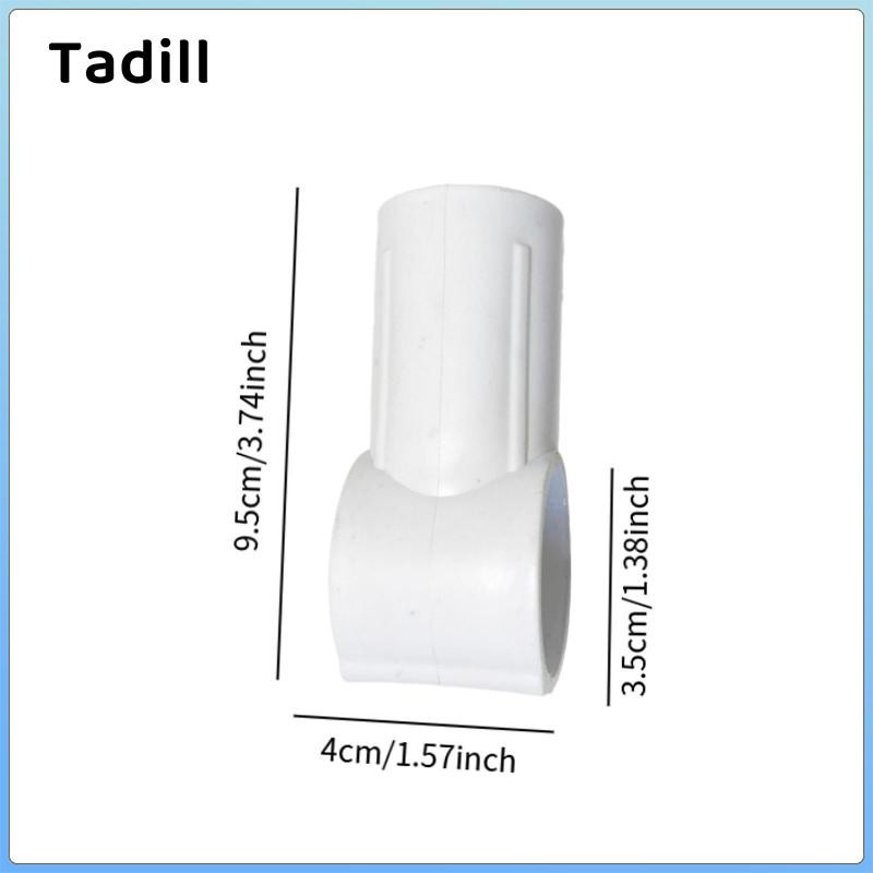 Tadill Bể Bơi Đầu Nối Ống Khớp Nối Adapter Chống Thấm Nước Dễ Dàng Lắp Đặt Khớp Tee Nhẹ Cho Sân Vườn Bể Bơi Thay Thế