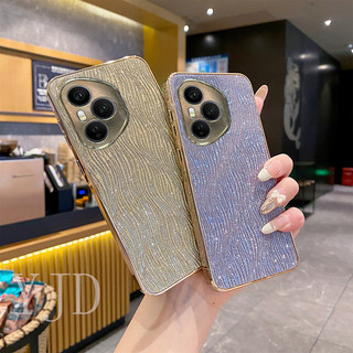 Ốp Lưng Cho Honor 400 Pro Water Ripple TPU Khung Mạ Điện Chống Rơi Vỏ Điện Thoại