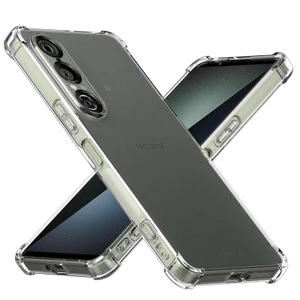 Dành Cho Sony Xperia 1 VII Vỏ Mềm Chống Sốc Pha Lê Gel Trong Suốt TPU Chống Sốc