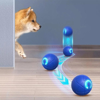 Smart Dog Toy Ball Electronic Interactive Pet Toy Moving Ball Automatic Jump Roll Ball for Puppy cat toy