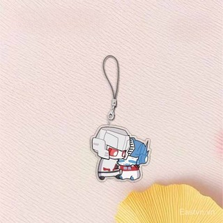 [Chìa khóa] Dây đeo điện thoại ngoại vi Anime Transformers, dây buộc, ba lô học sinh, hộp bút, phụ kiện sáng tạo, quà tặng chìa khóa cho bạn bè 8I3Y