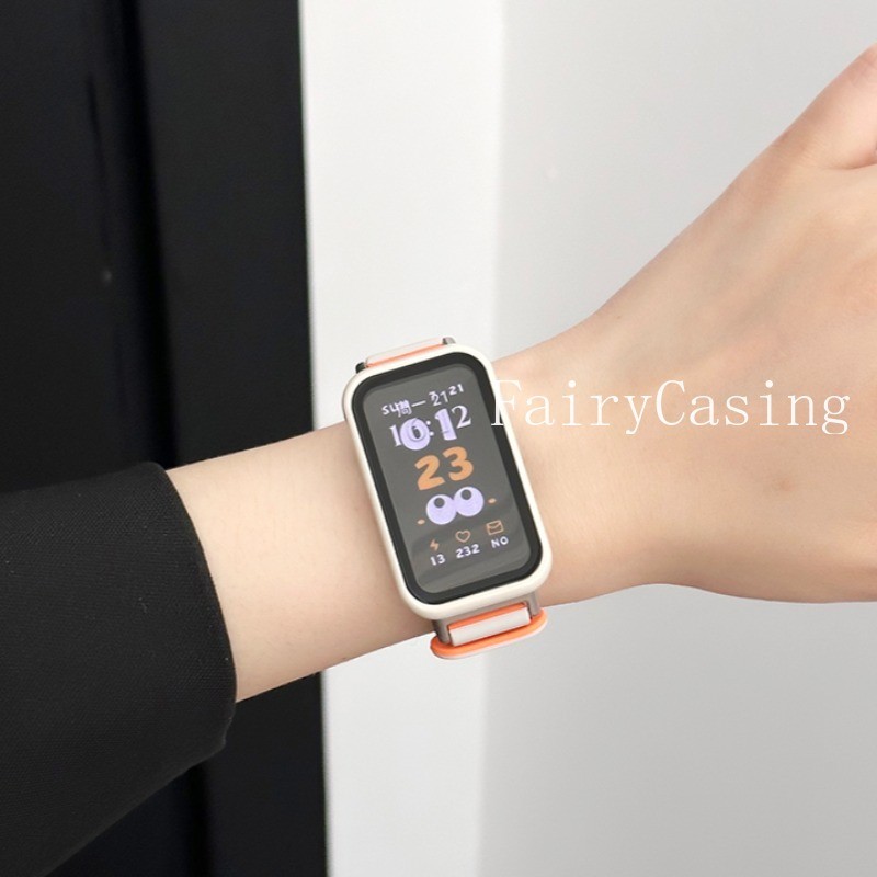 Ốp Lưng Cho Huawei Band 10 9 8 Kính Cường Lực Bảo Vệ Màn Hình PC Cứng Bảo Vệ Cản Cho Huawei Band 10 Phụ Kiện